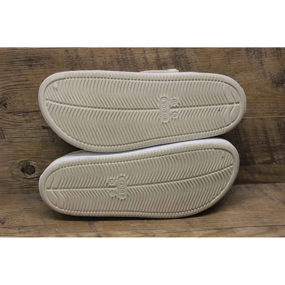 Crocs Off Court Clog Men's 11‎ Off White Slip On Sandal Casual Comfort Shoes